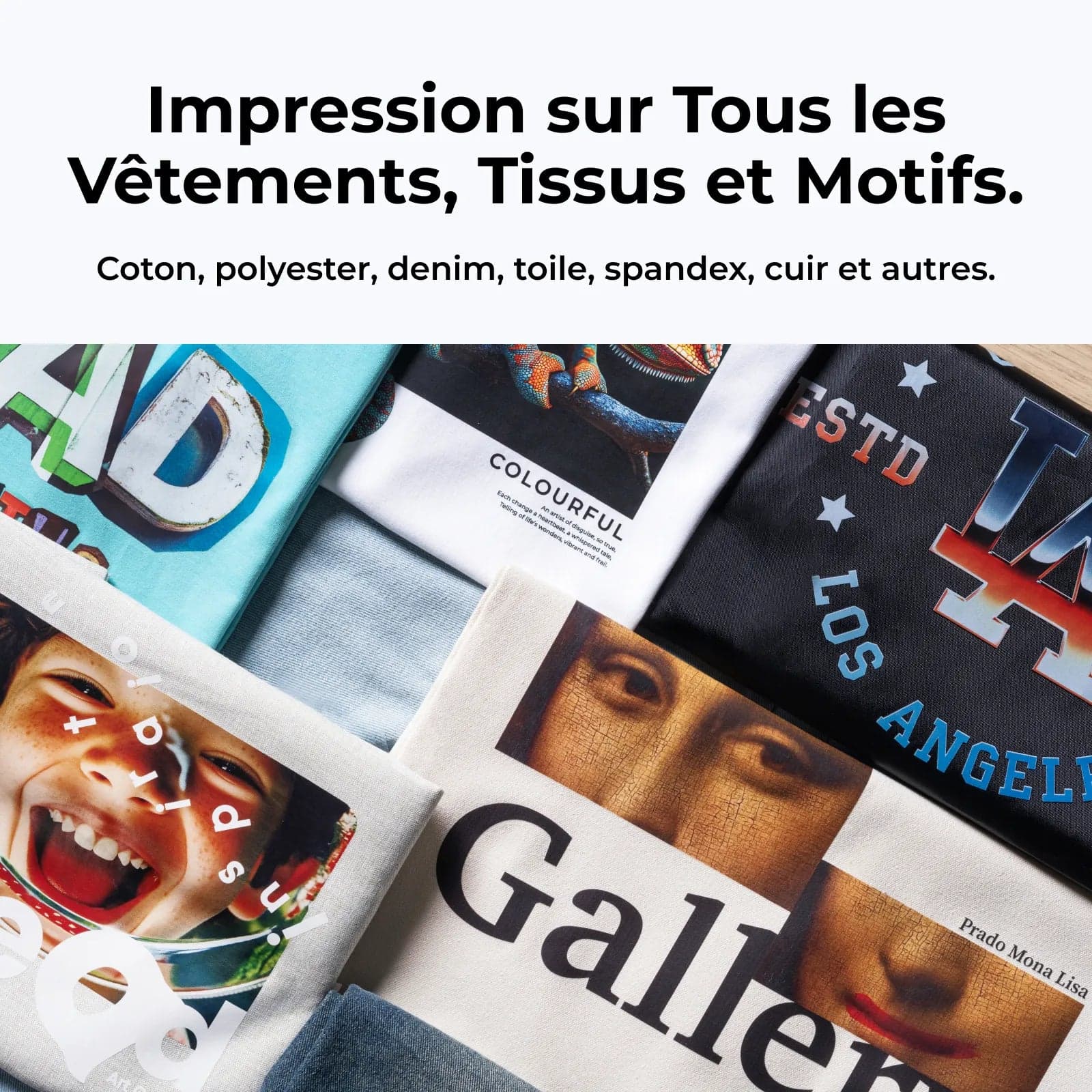 xTool Apparel Printer, visuel de présentation xTool 3