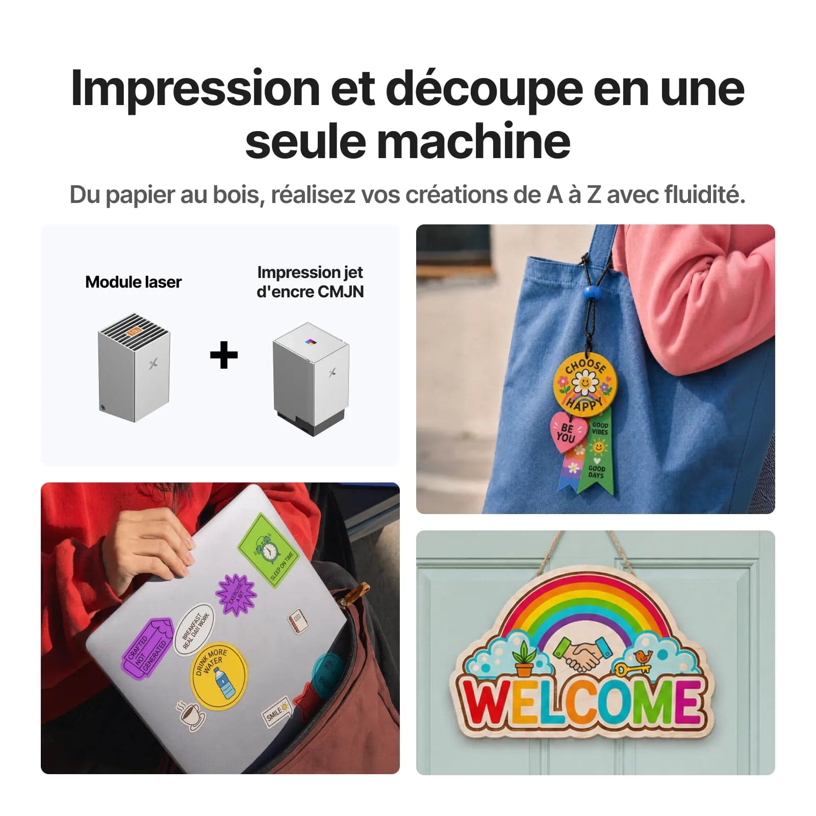 xTool M2, visuel de présentation xTool 3